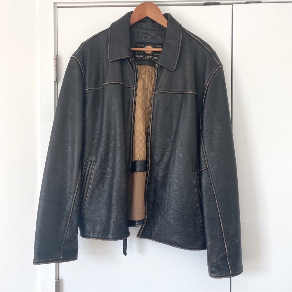Andrew Marc New York Genuine Leather Jacket